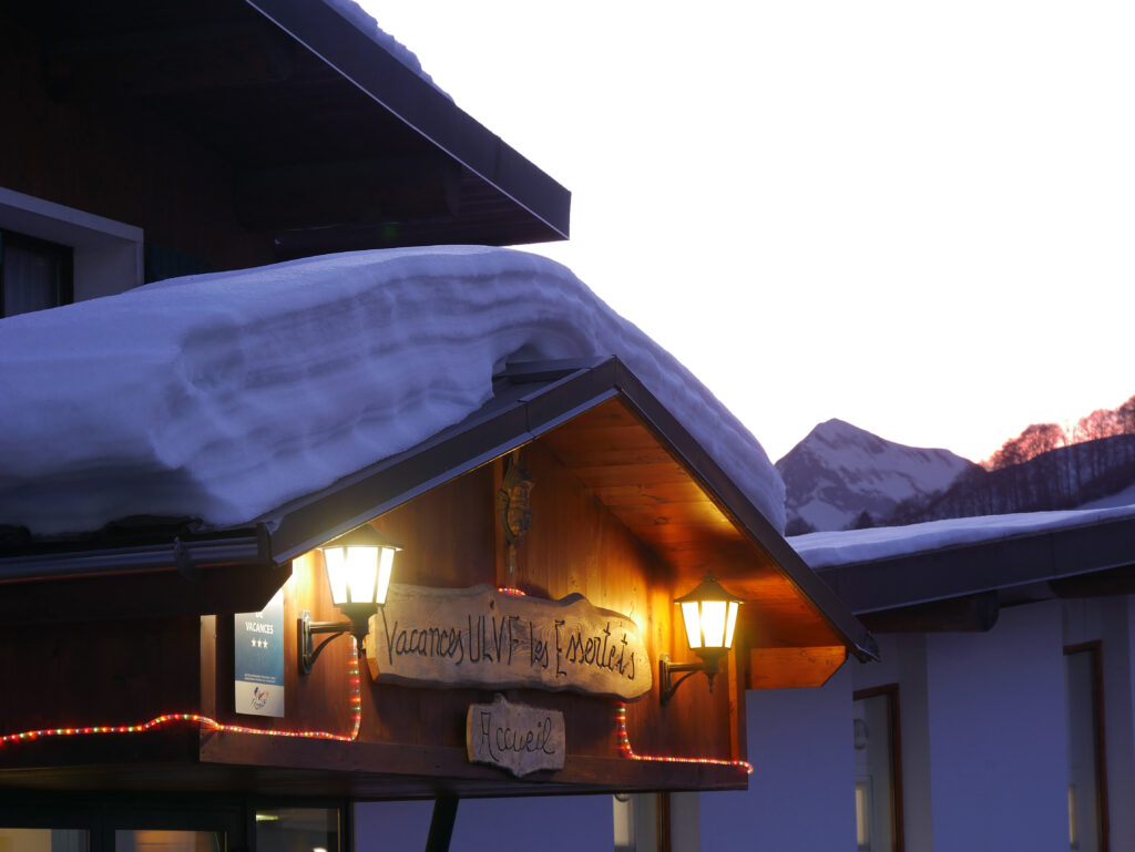 CHALET LES ESSERTETS en hiver